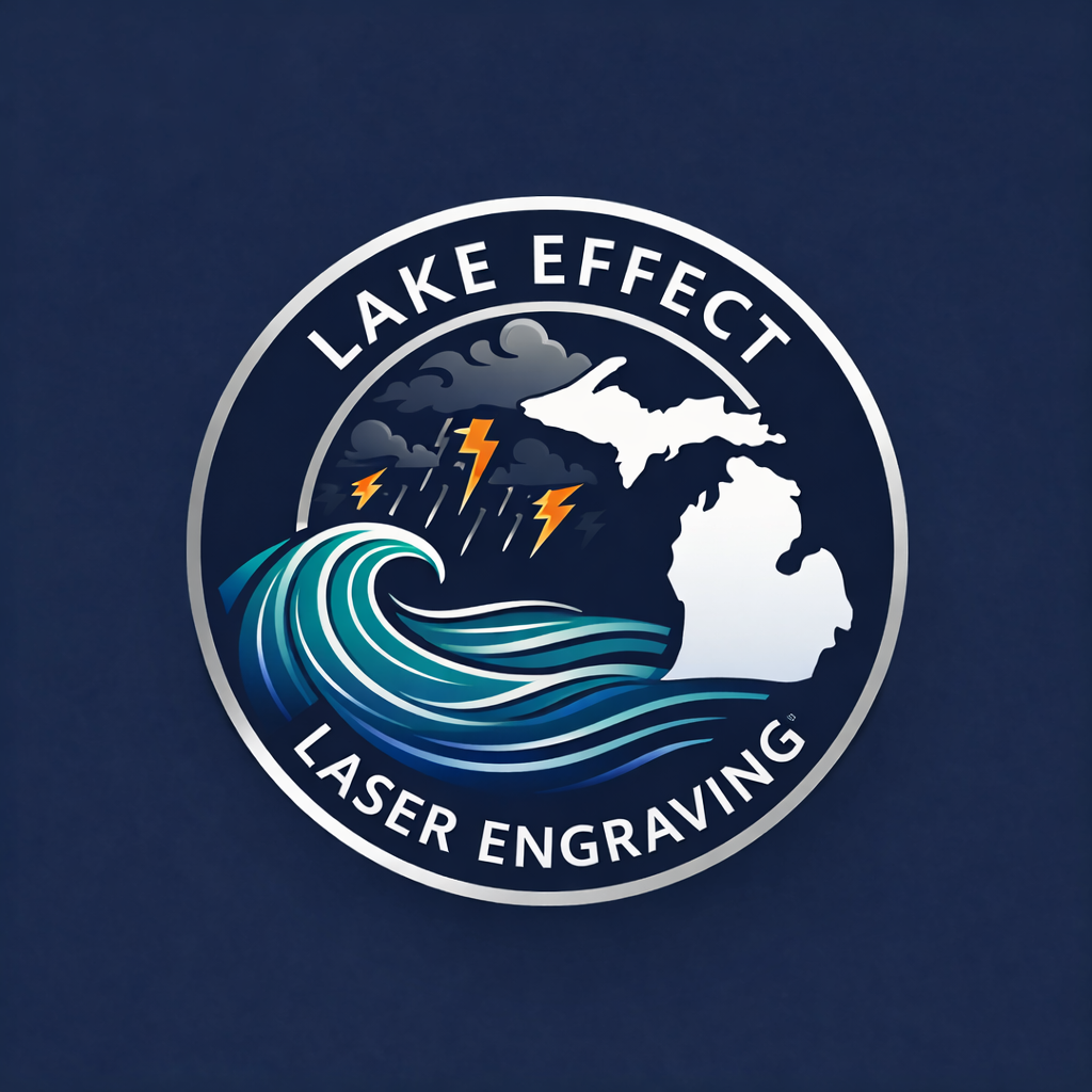 Lake Effect Laser Engraving Logo
